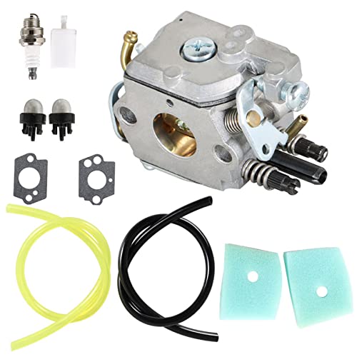 ALL-CARB 588171156 C1Q-EL24 Carburetor Replacement for Husqvarna 123L 223L 322C 322L 322R 323C 323L 323LD 325L 326L 326LX 326LS Trimmer Weed Eater Parts 503283401 with Air Filter Tune Up Kit