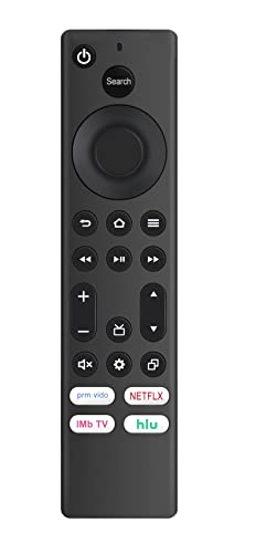 WINFLIKE NS-RCFNA-21 IR Replace TV Remote Control fit for Insignia Fire TV Edition NS-58DF620NA20 NS-55DF710NA21 NS-50DF710NA21 NS-50DF711SE21 NS-43DF710NA21 39DF310NA21 NS-24DF311SE21 Without Voice