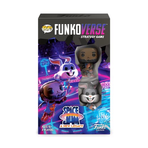 POP Funkoverse: Space Jam 2: A New Legacy 100 2-Pack, Lebron James and Bugs Bunny (Styles May Vary)