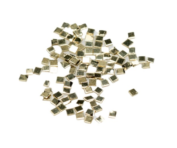 14K Yellow Gold Chip Solder (Easy) 1 x 1mm (0.25 DWT ~102 pcs) Made in USA by CRAFT WIRE