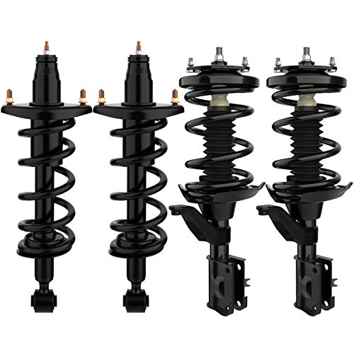 AUTOSAVER88 Complete Struts Compatible with 2001 2002 2003 2004 2005 Civic Front & Rear Shock Absorber Coil Spring Assembly 4 pcs