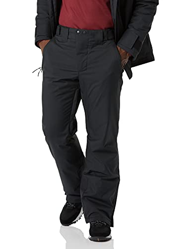 Amazon Essentials Men’s Waterproof Insulated Ski Pant, Black, Large