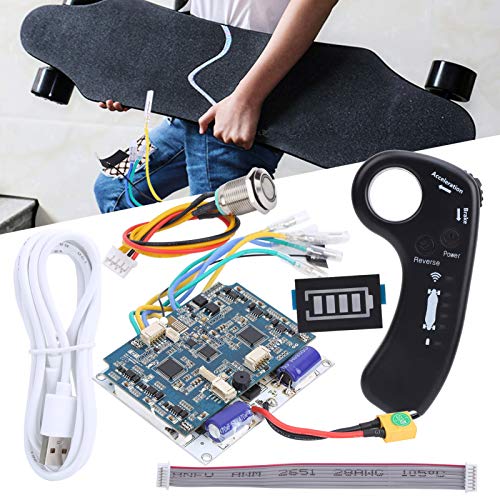 Electric Scooter Drive Controller Remote Control Scooter Controller Sinusoid Dual Drive Hub Motor Control Panel ESC Accessory