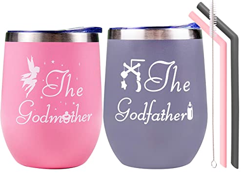 Godparents Gift,,God mother Gifts for Women,Christmas Gifts,Godparents Gifts from Godchild,Gifts for Godmother,Godmother Gift,Godfather Tumbler,Godmother Godfather Cups,Gift for Godparents