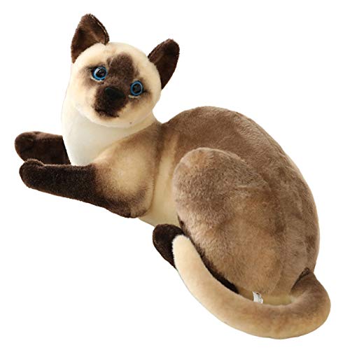 BARMI Cat Plush Cat Stuffed Animal Stuffed Cat Plushies Lifelike Cat Pillow Realistic Stuffed Cat 30cm/12inch