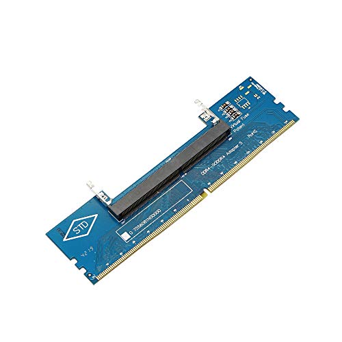 SinLoon Laptop DDR4 RAM to Desktop PC RAM Adapter Card SO DIMM to DDR4 Converters DDR4 Laptop SO-DIMM to Desktop DIMM Memory RAM Connector Adapter (DDR4)