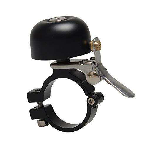 Retro Mini Mountain Bike Handlebar Copper Warning Bell Horn Bicycle Accessories,Perfect Bike Accessories Black