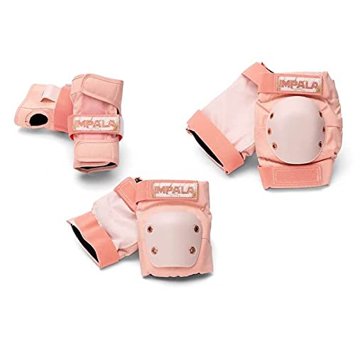 Impala Rollerskates Protective Set for Women, Marawa Rose Gold (Pink), M