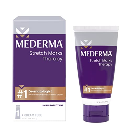 Mederma Stretch Marks Therapy – Help Prevent and treat Stretch Marks – #1 Doctor & Pharmacist Recommended Brand of Scar Treatment – 5.29 oz (150g)