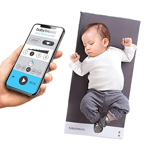 Baby Brezza Smart Soothing Mat – Vibrating Baby Mat/Soother Pad Aides in Calming Fussy Baby for Easier Sleep, Infant: 0-12 Months