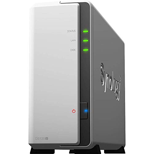 CustomTechSales DS120j 1-Bay DiskStation Bundle with a 4TB NAS Drive Fully Assembled and Tested