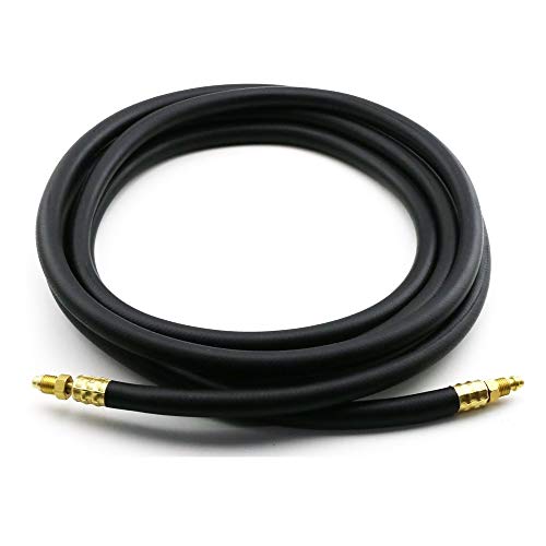WeldingCity 150 Amp Power Cable Hose 57Y03R (50-ft Rubber) 1-piece Style for Air-Cooled TIG Welding Torch 9 and 17 from Weldcraft Lincoln Miller ESAB