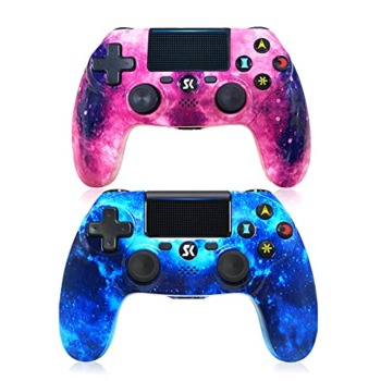 CHENGDAO Wireless Controller 2 Pack for PS4,High Performance Double Shock Controller Compatible with Playstation 4 /Pro/Slim/PC with Sensitive Touch Pad,Mini LED Indicator,Headset Jack | The Storepaperoomates Retail Market - Fast Affordable Shopping