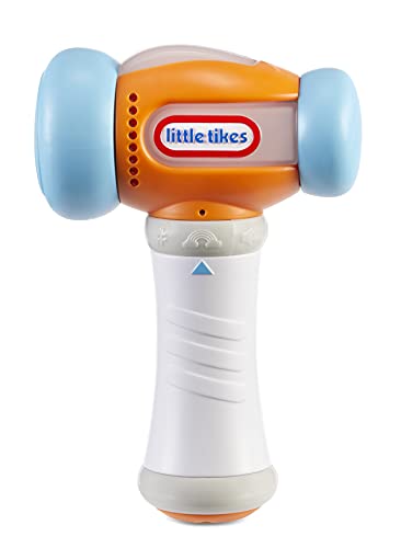 Little Tikes Count & Learn Hammer, Soft and Textured Grip for Little Hands with Numbers, Silly Sounds, Activity Lights SFX- Gift and Toy for Babies Toddlers Girls Boys Age 9 Months 1 2+ Years Old