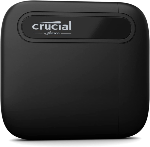 Crucial X6 4TB Portable SSD – Up to 800MB/s – PC and Mac – USB 3.2 USB-C External Solid State Drive – CT4000X6SSD9