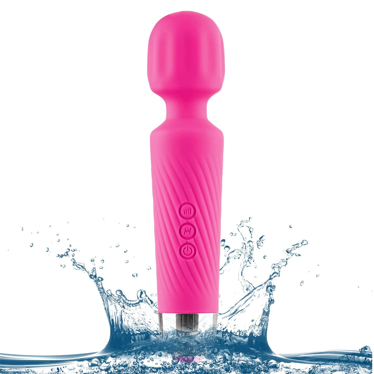 19:30 PM Upgraded Personal Wand Massager Powerful – Rechargeable Mini Massager with 10 Modes Speed Waterproof Quiet Handheld Wireless for Back, Neck, Shoulder | The Storepaperoomates Retail Market - Fast Affordable Shopping