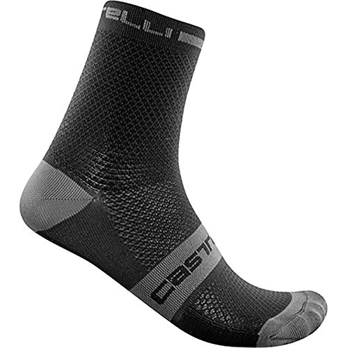 Castelli Superleggera 12 Sock Black, L/XL – Men’s