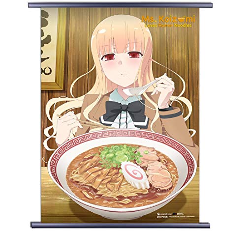 CWS-Media Group Ms Koizumi Loves Ramen Noodles: Tasty Noodles Wall Scroll Poster (32 x 43 Inches) Officially Licesned [CWS]