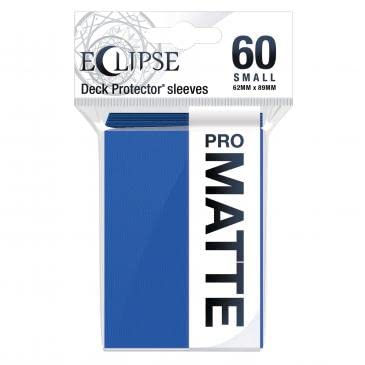 Ultra Pro – Eclipse Matte Small Sleeves 60 Count (Pacific Blue) – Protect All Your Gaming Cards , Sports Cards, and Collectible Cards with Ultra Pro’s ChromaFusion Technology