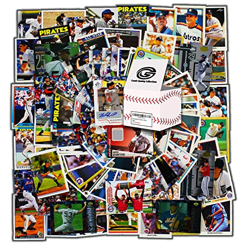 Cosmic Gaming Collections MLB Baseball Cards Hit Collection Gift Box & Collecting Guide | 100 Official MLB Cards | Includes: 2 Relic, Autograph or Jersey Cards Guaranteed | Perfect Starter Set