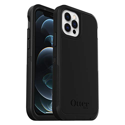 OtterBox Defender XT Case for iPhone 12 / iPhone 12 Pro with MagSafe, Shockproof, Drop Proof, Ultra-Rugged, Protective Case, 5X Tested to Military Standard, Black
