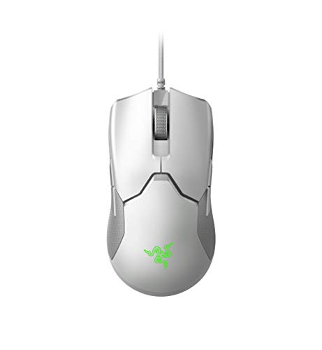 Razer Viper – Light Esports Gaming Mouse (Light ambidextrous Gamer Mouse with 69g Weight, Speedflex Cable, Optical 5G Sensor, Integrated DPI Memory and RGB Chroma Lighting) White