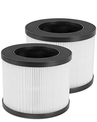 Future Way MA-18 Replacement Filter Compatible with Madify Air MA-18 Air Purifier, True HEPA Filter and Activated Carbon Filter, Part# MA-18R, 2 Packs