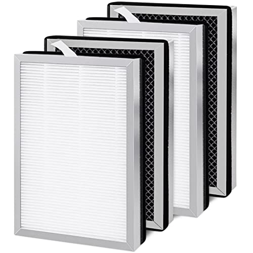 Future Way MA-25 Replacement Filter Compatible with Medify Air MA-25 Air Purifier, Part# MA-25R, 4-Pack