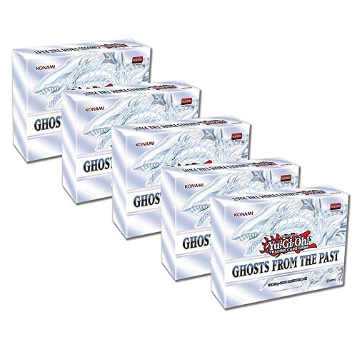 Realgoodeal YuGiOh Ghosts from The Past Display Box (5 Mini Boxes) PRE Sale Ship 4/16/2021