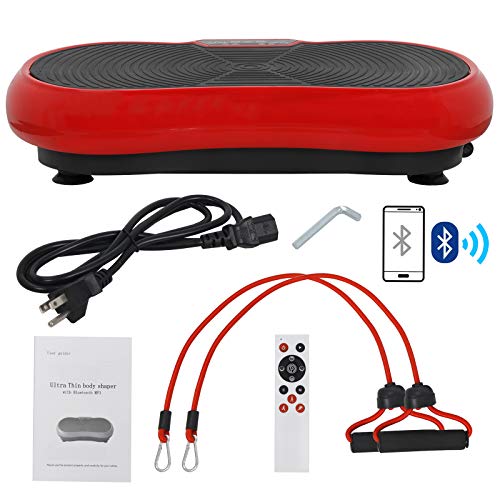 LEMY Full Body Vibration Plate Exercise Machine Workout Vibration Fitness Platform Exercise Massage Fit Machine with Bluetooth Connection Home Training Equipment | The Storepaperoomates Retail Market - Fast Affordable Shopping