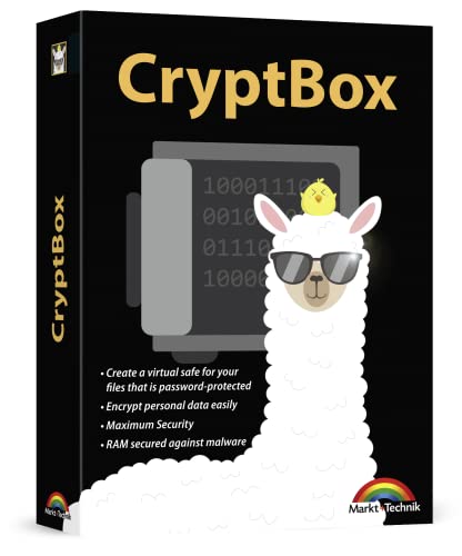 CryptBox – Encrypt personal data easily – Maximum Security – Keep your confidential files 100% safe