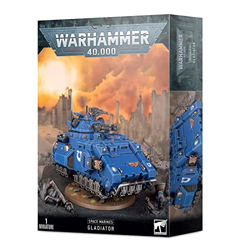 Games Workshop Warhammer 40k – Space Marine Gladiator Black GAW48-37-99-12-01-01-282