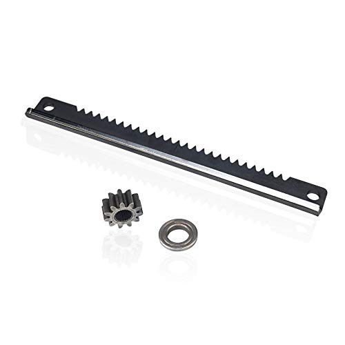 Ohoho 783-06988 783-06988A Steering Rack Plate Compatible with MTD 783-06988A 783-06988 – Fits Craftsman Troy-Bilt – with Steering Shaft Pinion Gear & Bushing 717-1554 941-0656A 741-0656
