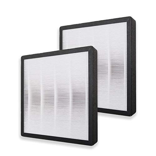 PUREBURG 2-Pack Replacement Combined HEPA with Activated Carbon 4 layer Filters Compatible with NASH AP-1 PureSmart WiFi Air Purifier