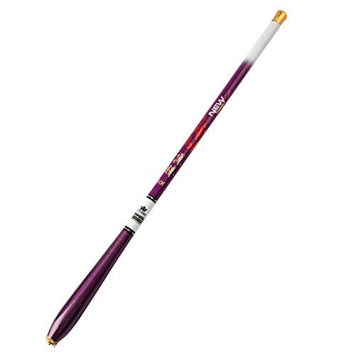 NUZYZ 2.1-4.5M Fishing Rod Carbon Fiber Telescopic Ultra Short Stream Fishing Rod for Freshwater Spinning Rod 4.5M