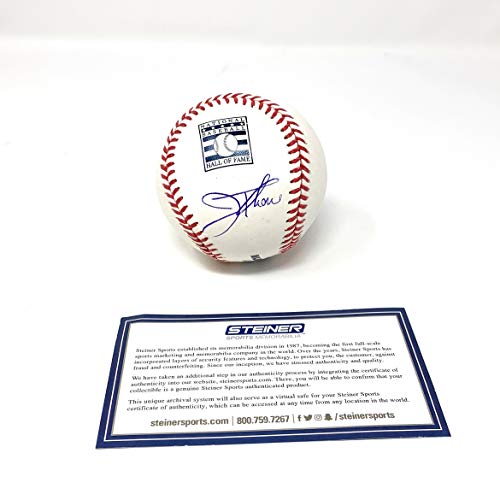 Jim Thome Cleveland Indians Chicago White Sox Signed Autograph Hall Of Fame Official MLB Baseball Steiner Cerified