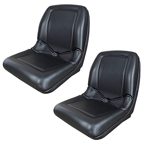TRAC SEATS (2 Seats) Black High Back Seats for Toro Workman MD HD 2100 2300 4300 UTV Utility Vehicle for P#:112-2923 (Same Day Shipping)