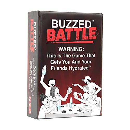 Buzzed Battle – The Hilarious Team Party Game That Will Get You & Your Friends Hydrated