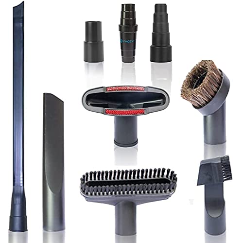 Household Cleaning Kit Attachments Vacuum Cleaner Accessories Universal Vacuum Hose Adapters Flexible Crevice Tool for Dryer Lint Vent Trap Cleaner