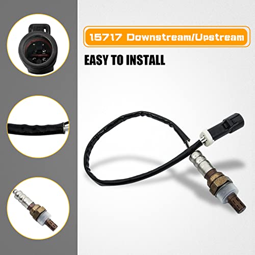 Set of 4 O2 Oxygen Sensor 15717 Downstream/Upstream Compatible with Ford F150 F250 F350 Lincoln Mazda Mercury Replaces 15716 15718 11171843 | The Storepaperoomates Retail Market - Fast Affordable Shopping