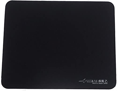 ARTISAN FX HAYATEOTSU NINJABLACK Gaming Mousepad of Polyester with Smooth Texture and Quick Movements for pro Gamers or Grafic Designers Working at Home and Office (【X-Soft】 X-Large)