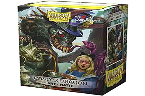 Dragon Shield Sleeves – Limited Edition Matte Art: Easter Dragon 2021 100 CT – MGT Card Sleeves are Smooth & Tough – Compatible with Pokemon, Yugioh, & Magic The Gathering Card Sleeves