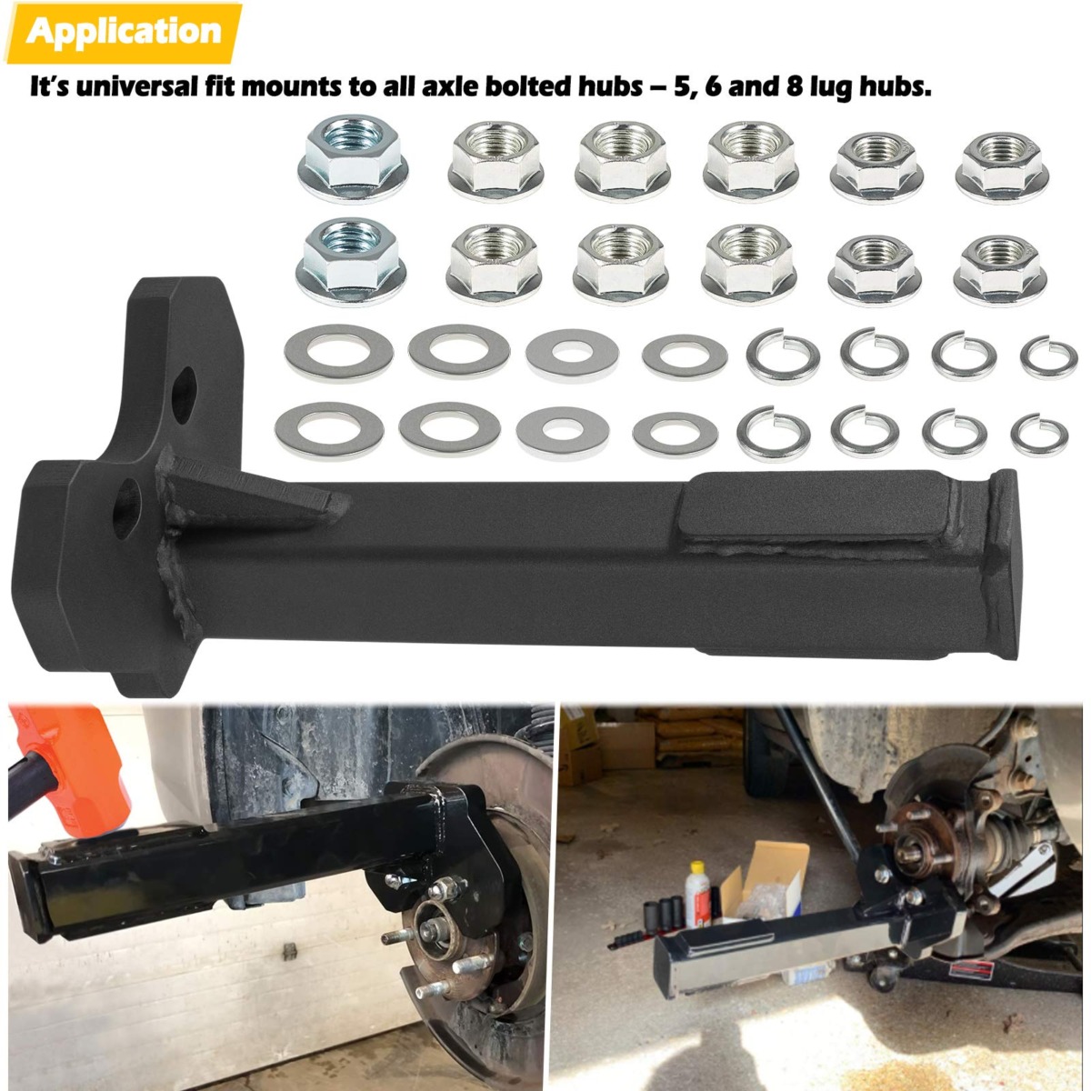 8629 Universal Wheel Bearing Hub Removal Tool Replaces for ATD Tools, Compatible with All Axle Bolt Hubs (5, 6 and 8 Lug Hubs) | The Storepaperoomates Retail Market - Fast Affordable Shopping