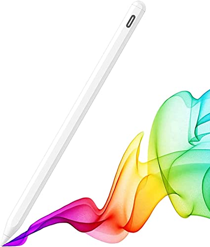 Stylus Pen for Apple iPad Pro Pencil 5th Generation 12.9/11 2021, iPad 10th/9th/8th/7th/6th, iPad Air 5th/4th/3rd Generation, iPad Pro 6th/5th/4th/3rd, iPad Mini 6/5th Compatible 2018-2022 Apple iPad