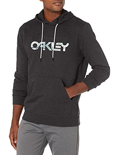 Oakley mens 2.0 B1B Pullover Hoodie 2 0, Dark Grey Hthr/Camo Grey, Large US