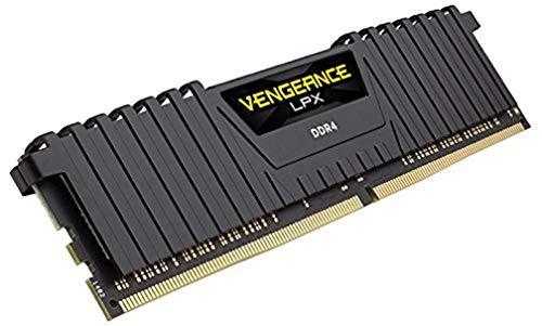Corsair Vengeance LPX 16GB (2x8GB) DDR4 3600 (PC4-28800) C16 1.35V AMD and Intel Optimized Desktop Memory – Black