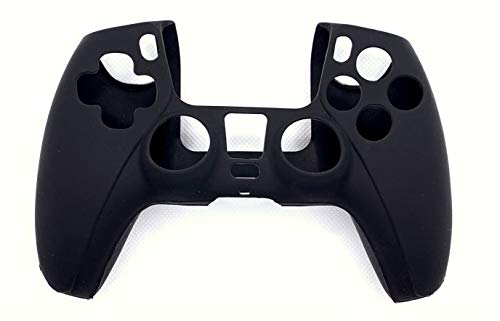 Kaygo Goods Black PS5 DualSense Controller Cover – Anti-Slip Skin with Precision Cut-Outs for Pads, Buttons, triggers, joysticks, and Charger