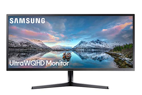 Samsung 34-inch Class Ultrawide Monitor with 21:9 Wide Screen, S34J552WQNXZA (Renewed)