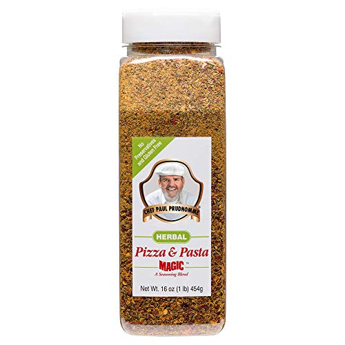 Chef Paul Prudhomme’s Magic Seasoning Herbal Pizza & Pasta Magic, 16-Ounce | The Storepaperoomates Retail Market - Fast Affordable Shopping