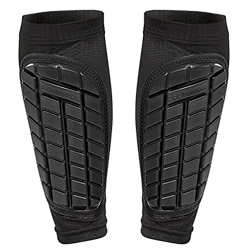 Soccer Shin Guards Sleeves for Men, Women and Youth (Medium)